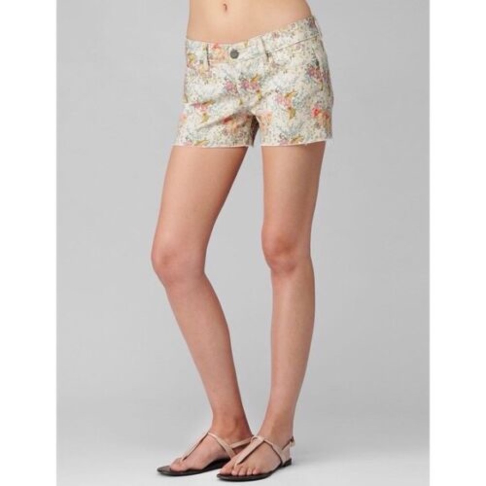 Paige Jeans x Liberty Silverlake Shorts in Kayleigh Floral Denim sz 30 31